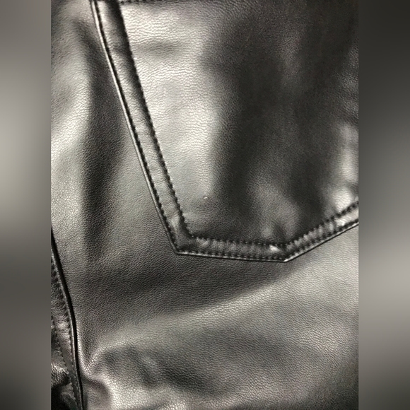 7 For All ManKind skinny Leather pants - Picture 7 of 8